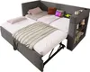 Sweiko Polstertes Daybett 90x200 cm, Einzelbett Schlafsofa Produktbild-Vorschau 9