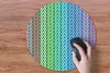 MuchoWow® Mauspad Mousepad Regenbogen - Muster - Pastell Produktbild-Vorschau 4