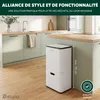 Poubelle eluno, capacité de 58 litres, poubelle à 3 Voir les images du produit 2