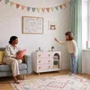 Kinderkommode 'Vaarentaa' 79 x 41 x 66 cm mit 3 Schubladen Produktbild-Vorschau 5