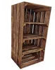 Holzkiste mit Zwischenbrett 75x40x30 cm - Weinkiste Produktbild-Vorschau 1