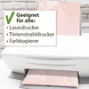 Briefpapier Marmor Rot (50 Blatt) BEIDSEITIGES Produktbild-Vorschau 5