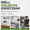 HVLP Lackierpistole mit 3 Edelstahldüsen 1,4mm 1,7mm 2,0mm Produktbild-Vorschau 2