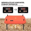 Fudajo 30x40cm Küken-Wärmeplatte mit Temperaturregler 30W Produktbild-Vorschau 2