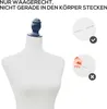 HOMCOM Schneiderpuppe Weiblich Schneiderbüste verstellbar Produktbild-Vorschau 7