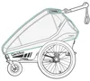 Qeridoo Regenschutz Kidgoo 2 / Kidgoo 2 Sport Produktbild-Vorschau 2