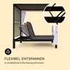 Blumfeldt Doppelliege Outdoor für 2 Personen mit Dach, Produktbild-Vorschau 8