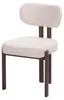 6er-Set Esszimmerstühle, Stoff, Beige – Beine in dunkler Produktbild-Vorschau 10