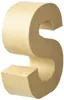 Glorex Papp-Buchstabe S 17,5 x 5,5 cm Produktbild-Vorschau 4