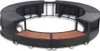 vidaXL Whirlpool-Umrandung Schwarz Poly-Rattan Produktbild-Vorschau 2