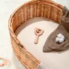 Minicee, lenzuola elastiche in mussola per culla, 80x40 cm, Anteprima dell’immagine prodotto 6