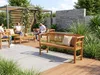 3-Sitzer Gartenbank aus Akazienholz - Rose Produktbild-Vorschau 15