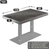 BRASIL | Gastro Tischplatte | B:T 120 x 70 cm | Wenge | Produktbild-Vorschau 3