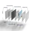 DEQORI Glasbild Echtglas 90x60 cm 'Wellenreiter Auszeit' Produktbild-Vorschau 7