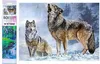 Norimpex Diamant Malerei Wolf Call 30x40cm Produktbild-Vorschau 1