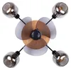 Stropní ventilátor, dálkové ovládání, kouřové sklo, černý, Náhled obrázku produktu 8