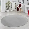 133x133 (průměr) kruh Kusový koberec Fancy 103006 Grau - Náhled obrázku produktu 6