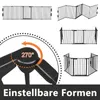 TRMLBE Kaminschutzgitter Schwarz 300cm,5‑teilig Produktbild-Vorschau 5