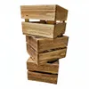 Kleine Holzkisten geflammt Deko Geschenkbox aus Holz Produktbild-Vorschau 1