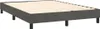 vidaXL Box spring bed frame dark grey 140x200 cm velvet Náhled obrázku produktu 3
