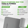 Tappetino da yoga Tunturi 8 mm, grigio Anteprima dell’immagine prodotto 5