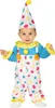 buntes Clown Baby Kostüm, Größe:86/92 Produktbild-Vorschau 1