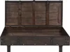 The Living Store Couchtisch Massivholz Vintage-Stil 120 x Produktbild-Vorschau 4