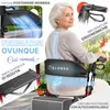 ELONEO Premium Leichtgewicht Rollator faltbar, mit Sitz, Produktbild-Vorschau 13