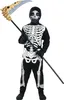 Geisterskelett - Halloween Kostüm Kinder Junge Kindergröße: Produktbild-Vorschau 2