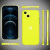 NALIA Housse transparente pour iPhone 13, étui jaune Voir les images du produit 7
