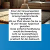 A close-up of a humidifier with text overlay describing a hygiene product. Produktbild-Vorschau