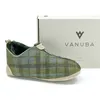 Vanuba - Damen Hausschuhe Oxford Tartan Lammfell Leder Produktbild-Vorschau 6