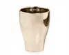 A single, shiny gold ceramic pot is shown against a white background. Anteprima dell’immagine prodotto