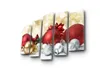 Wallity, 5PATNOEL- CST1208, Bunt, Leinwandbilder, 105 x 70 Produktbild-Vorschau 2