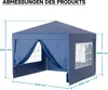Wiltec Pavillon 3 x 3 m in Blau mit UV-Schutz 50+, Produktbild-Vorschau 7