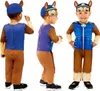 Costume officiel de bébé Chase de Paw Patrol marron-bleu Voir les images du produit 5
