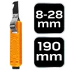 NEO TOOLS Kabelmesser mit Hakenklinge 180 mm Lange Produktbild-Vorschau 2