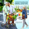KESSER® Rollator Aluminium faltbar, höhenverstellbar & bis Produktbild-Vorschau 7