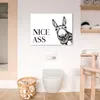 MuchoWow® - Leinwandbilder - Zitat - Esel - Tiere - Netter Produktbild-Vorschau 6