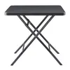 Klapptisch ‘Mark’ quadratisch 78 x 78 x 74 cm Rattanoptik, Produktbild-Vorschau 6