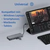 Rolio USB C Hub, Dual HDMI, 1x Ethernet 1Gbps, 3x USB 3.0, Produktbild-Vorschau 6