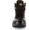 A single brown hiking boot is shown from the front on a white background. Voir les images du produit
