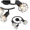 GLOBO 54802S-3, Černá, Kov, IP20, I, E14, LED Náhled obrázku produktu 9