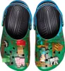 Crocs Kids Minecraft Classic Clog Sandale Schuhe 210830-90H Produktbild-Vorschau 5