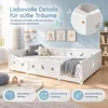 INONEFT, estructura de cama para colchón de 140 x 200 cm, Vista previa de la imagen del producto 2