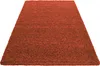 Teppich Wohnzimmer Hochflor Einfarbiges Design Langflor Produktbild-Vorschau 2