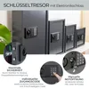 Schlüsseltresor mit Elektronikschloss & 30 Haken, 30x28x10 Produktbild-Vorschau 2