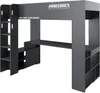 Hochbett - 90 x 200 cm - Schwarz - Weiß - mit Leiter Produktbild-Vorschau 13