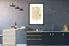 MuchoWow® Gerahmtes Poster Koblenz - Karte - Stadtplan - Produktbild-Vorschau 5