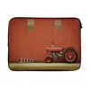 MuchoWow® Laptop Hülle 14 ZollTraktor - Scheune - Rot - Produktbild-Vorschau 1
